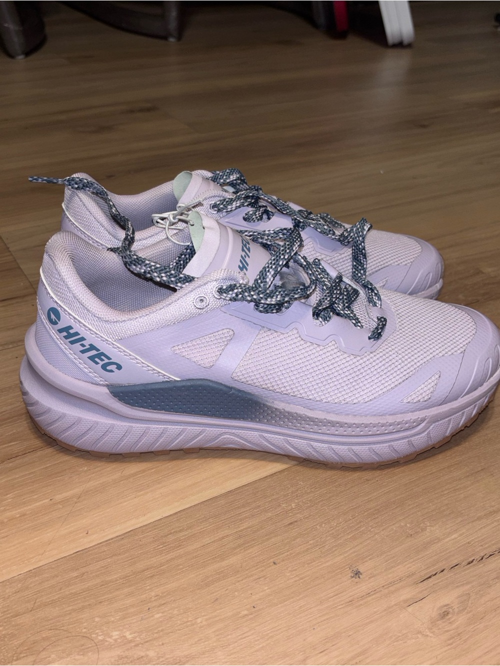 Hi-Tec Women’s Lavender and Teal Athletic Sneakers